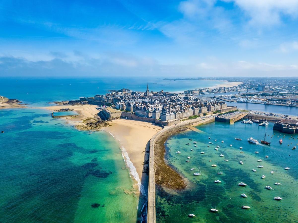 Studio Lumineux Intra-Muros A 2 Pas De La Plage. Saint-Malo Dış mekan fotoğraf
